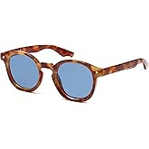SOJOS Retro Polarized Round Sunglasses Womens Mens Vintage Panto Sun Glasses 70s 80s 90s Circle Shades SJ2378