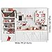 Funnytree 7X5ft Christmas Modern Kitchen Photography Backdrop Retro Wood Wall Cook Background Indoor Photobooth Decorations Photo Studio Newborn Baby Portrait Props