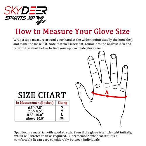 image for SKYDEER Men's and Women's Waterproof Deerskin Suede Leather Skiing Glo