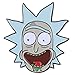 Ripple Junction Rick and Morty Rick's Head Enamel Pin OS Multicolor