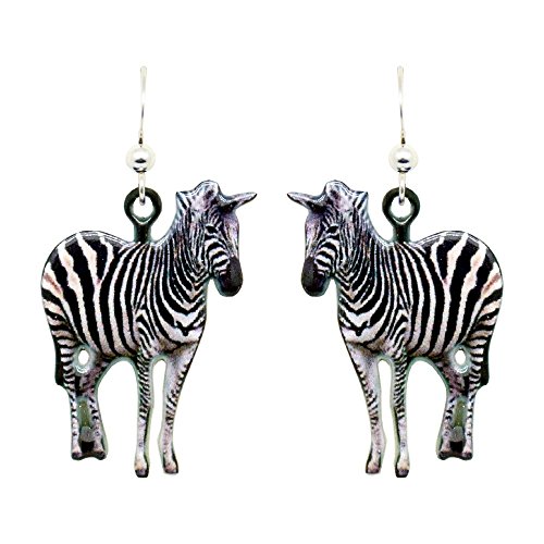 Zebra Earrings Kritters in the Mailbox Zebra Earring Jewelry
