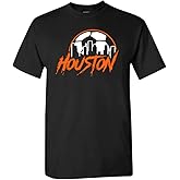 Xtreme Apparrel Team City Skyline Men's T-Shirt for Soccer Fans