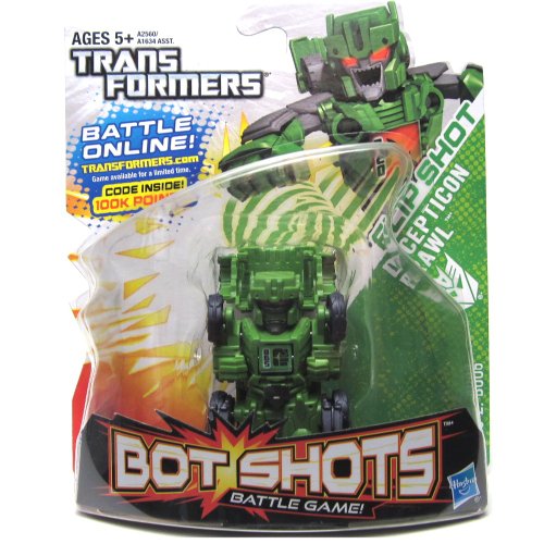 Transformers, Bot Shots Series 2 Figure, Flip Shot Decepticon Brawl