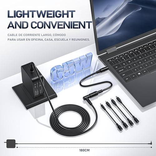 RORALMA 65W Cargador Compatible con Laptop ASUS Vivobook 15 14 Serie X515EA X540S X540SA X540L​ F512DA F513 K513E X540SA​ Q406DA