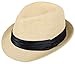 APOLLO Kids Boys & Girl's Classy Dapper Straw Fedora Hats