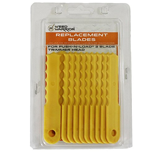 Weed Warrior Replacement Blades for Push-N-Load 3 Blade Head