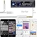 iPhone 7 Aux Adapter, DISDIM Aluminum [Anti-oxidation] Lightning Port to Audio Jack Cable with Male Extend 3.5mm Adapter Cord for iPhone 7 / 7 Plus / 8 / 8 Plus,iOS 11,Android Smartphone to Car Stereo
