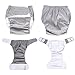 Teen/Adults Cloth Diapers, Adjustable Washable Dual Opening Pocket Reusable Leakfree Insert for Incontinence Care