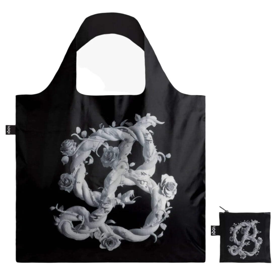LOQI LOQI SAGMEISTER & Walsh B for Beauty Travel Tote Black