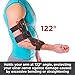 BraceAbility Cubital Tunnel Syndrome Elbow Brace | Splint to Treat Pain from Ulnar Nerve Entrapment, Hyperextended Elbow Prevention and Post Surgery Arm Immobilizer - M (MEDIUM/LARGE)