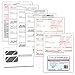 W-2 Tax Forms 2019 - Tangible Values 4-Part Laser Tax Form Kit with Envelopes - Accounting & QuickBooks Software Compatible, 25 Pack primary