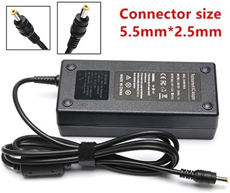 120W AC Adapter Laptop Charger Compatible with ASUS ROG GL502VT GL502V GL502 Q550LF N550JV N56V GL551JM GL771JM R700VJ N550 N550JX X550JK G50 N53 ZX50JX;ADP-120ZB BB PA-1121-28 Power Supply Cord