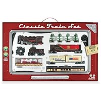 WowToyz Classic Train Classic Train Set - 40 Piece with Steam Engine