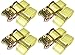 DKG STRAPS 2” x 12’ E Track Ratchet Straps – Enclosed Trailer Tie Down & Dry Van Cargo Straps – Standard E Track Spring Fittings or Connectors – Heavy Duty Steel Ratchet & Polyester Webbing (4 Pack)