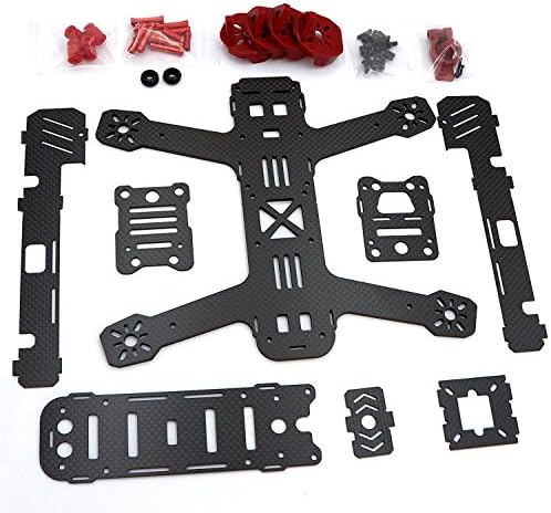 Aneagle RC Frame Kit 220mm Carbon Fiber frame unit with 4-Axis &amp; 3.5mm Baseplate and Arm for FPV Racing Drone RC Quadcopter-Premium Quality with Professional Design