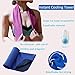 GeTeLe [6 Pack] Cooling Towel (36″x12″), Soft Breathable Ice Sports Towel Keep Cool Chilly Towel Super Absorbent Microfiber Fast Drying Towels Chilling Neck Wrap for Yoga, Sport, Workout, Fitnessthumb 3