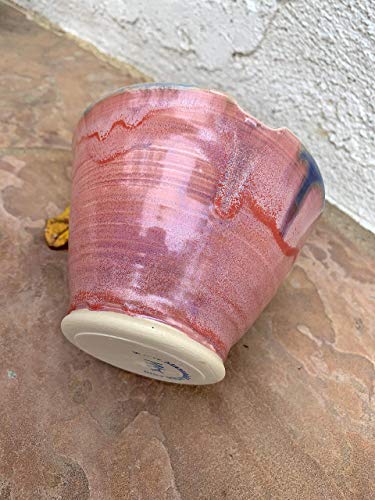 Pink Chopstick Bowl, handmade pottery dinnerware dish - Thumbnail 7
