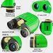 Binoculars for Kids – 8X22 Kids Binoculars Boys, Girls - Shockproof – Boys Toys Age 3-14 – Birthday Present – Holiday Toy List 2022 for Boys with High Resolution (Green)