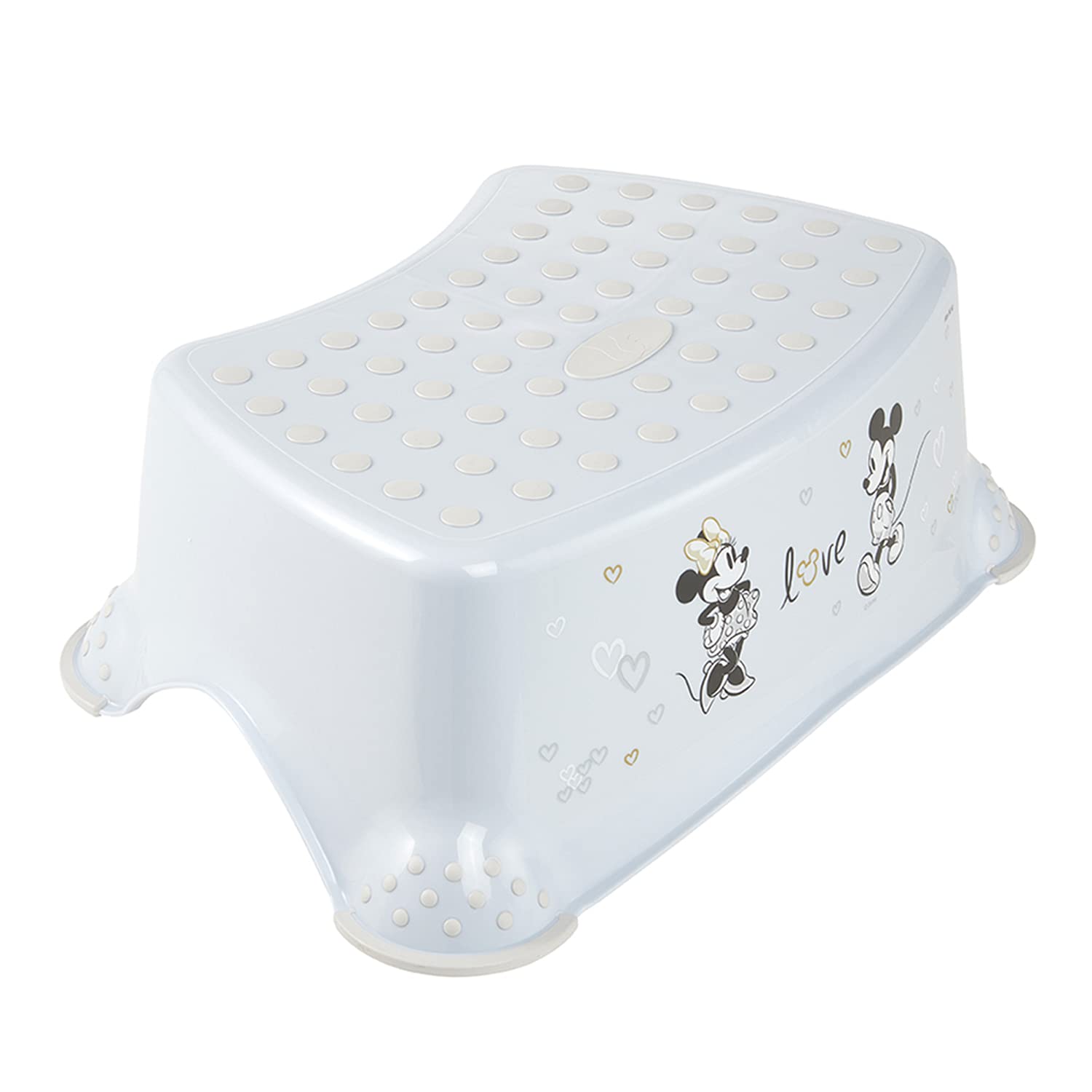 Keeeper Micky Step Stool, From approx. 3 to approx. 14 years, Anti-slip function, Tomek, Sky blue