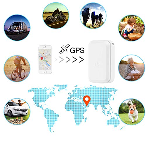 GPS Tracker Mini Portable Car GPS Tracker SOS Real-time Tracking Device GPS Locator Sim Card Included 3 Month Data Plan GPS Finder for Vehicles Kids Dogs Cats Keys Motorcycles Pets