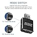 SZMDLX USB Bluetooth 5.0 Transmitter Receiver 3 in 1, HiFi Wireless Audio Adapter, Bluetooth 5.0 EDR Adapter with 3.5mm AUX for Car TV Headphones PC Home Stereo, USB Power Supply, Plug and Play