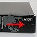 GW 8 Channel 4K NVR H.265 IP Security Network Video Recorder - Supports Up 8 X 4K 8MP /5MP /4MP /3MP 1080P Any ONVIF IP Cameras @ 30fps Realtime, Quick QR Code Access, No HDD (Hold Up to 2x SATA HDDs)
