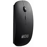 Tonor Rechargeable Bluetooth Mouse Ultra Thin Black-Newest Vesion
