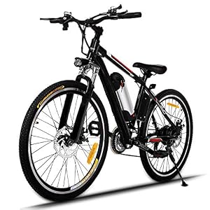 Eloklem 26” Electric Bike, Electric Bicycle with 36V 8Ah Removable Large Capacity Lithium-Ion Battery, 250W Motor and…