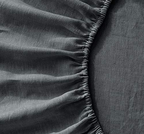 image for MARQUESS Pure Linen Sheet Set-Luxurious Soft Cooling 4-Piece Sheets, 1
