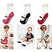 Elesa Miracle Non-Skid Baby Girl Toddler Shoe Socks, 3 Pairs, for 6-18 Months, Ballet