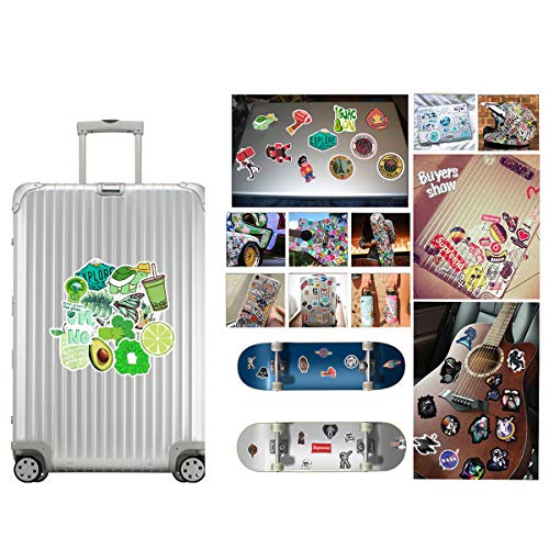 200 PCS Mixed Stickers Pack (50Pcs/Pack), Cute Small Fresh Funny Waterproof Vinyl Stickers Decals for Teens Girls Adults, Perfect for Hydro Flask, Laptop, Computer, Phone, Refrigerator, Electric Body