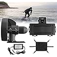 288W Electric Motorized Surfboard, 12V Kayak Surfboard Rechargable Jet Powered Surfboard Kit, Surf & SUP Fin Battery Electric Fin Stand Up Paddle Board Motor Surf Board