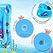LUKAT Baby Water Play Mat Tummy Time Inflatable Mat for 3/6/9 Month Infants & Toddlers Sensory Toy Activity Center Early Development BPA Free