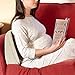 hiccapop Pregnancy Pillow Wedge for Maternity | Memory Foam Pillows Support Body, Belly, Back, Knees (Cream - Off White)