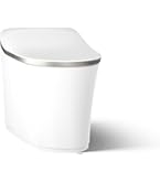 Kohler 77795-0RG Eir Toilet, White Rose Gold Trim - Amazon.com