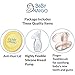 When Every Drop Counts | Silicone Manual Breast Pump Milk Saver | Breastfeeding Breastpump Natural Suction Increases Production | BONUS-Baby Finger Toothbrush & Case Included| 100% Food Grade BPA-Free