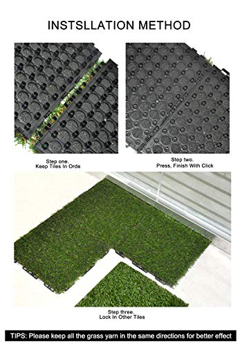 4 GOLDEN+MOON+Artificial+Interlocking+Self+draining