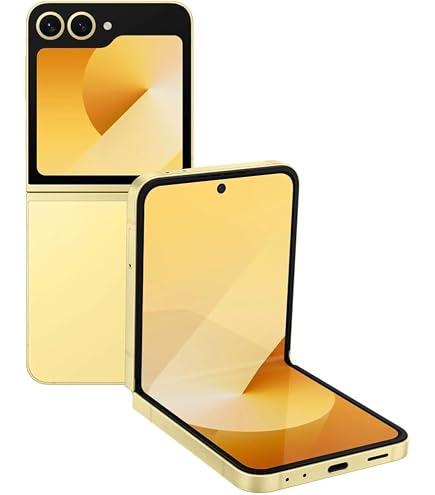 Amazon.com: Samsung Galaxy Z Flip 6 5G, US Version, 512GB, Yellow