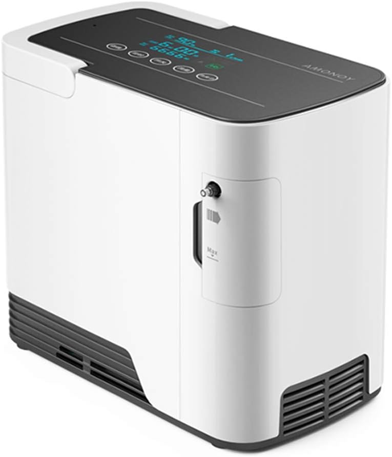 Lzour 1-7L Adjustable Oxygen O2 Machine Bar for Home Use Indoor