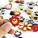 20 Butterfly Ladybug Flowers Crystal Straw Berry Charms Fits Jibbitz Croc Shoes & Wristband Bracelet
