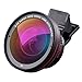 Tensun 2 in 1 Professional HD Camera Lens Kit iPhone Camera Lens 0.5X Super Wide Angle Lens 15X Macro Lens Clip-On Cell Phone Lens for iPhone 7/7 Plus/6s/6s Plus/6/5 Samsung/Android