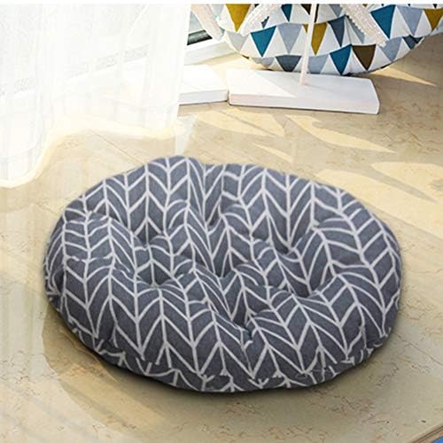 XMZDDZ Thicken Round Chair Cushion,Tatami Office Chair Cushion Chair Pads Floor Mat Seat Cushion for Garden Living Room Pads-O diameter58cm(23inch)