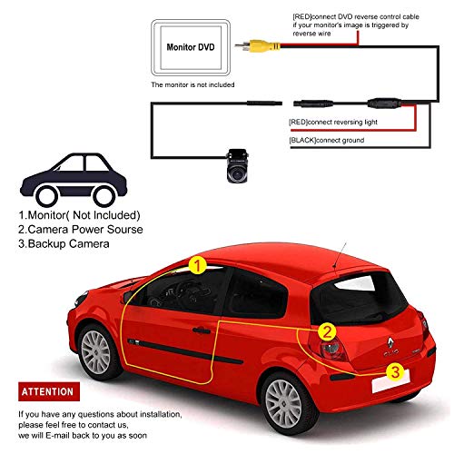 HD 1280x720p Reversing Camera Integrated in Number Plate Light License