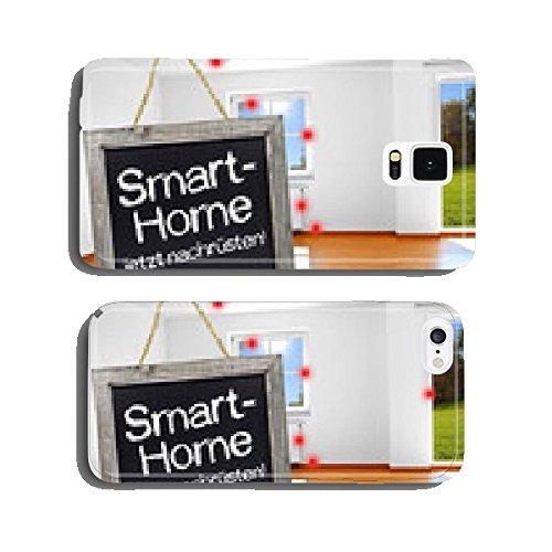Kreidetafel mit Smarthome und Sensoren cell phone cover case Samsung S5