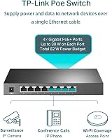 TP-Link SG2008P 8 Port Gigabit PoE Switch 4 PoE+ Ports 62W Budget view 4
