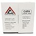 Cat6 Plenum Cable 1000ft (CMP) | 23AWG Solid Conductor, 550MHz, 4-Pair UTP Cable, DSX-8000 Fluke Tested | Bulk Ethernet Cable | Best for Gaming and Networking (Blue)