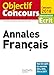 Objectif CRPE Annales Français by 