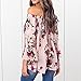 Women Blouse, Clearance 2018 Summer Off Shoulder Floral Printed Plus Size Casual Long Bell Sleeve Tops T Shirt