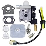 HUZTL Carburetor with Fuel Maintenance Kit Spark Plug for ECHO GT200 GT201i HC150 HC151 PE200 PE201 PPF210 PPF211 SRM210 SRM211 Trimmer / Brushcutter