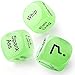 SEXY SLAVE Sex Dice for Couples - Glow in The Dark Spicy Dices with 3 Levels Up for Beginners or Advanced Players,Set of 3,Large Size